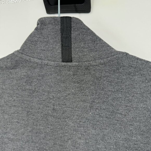 VERY NICE MENS TED BAKER LIGHT KNIT FULL ZIP JACKET SIZE XXL 6 Gray - Picture 11 of 12